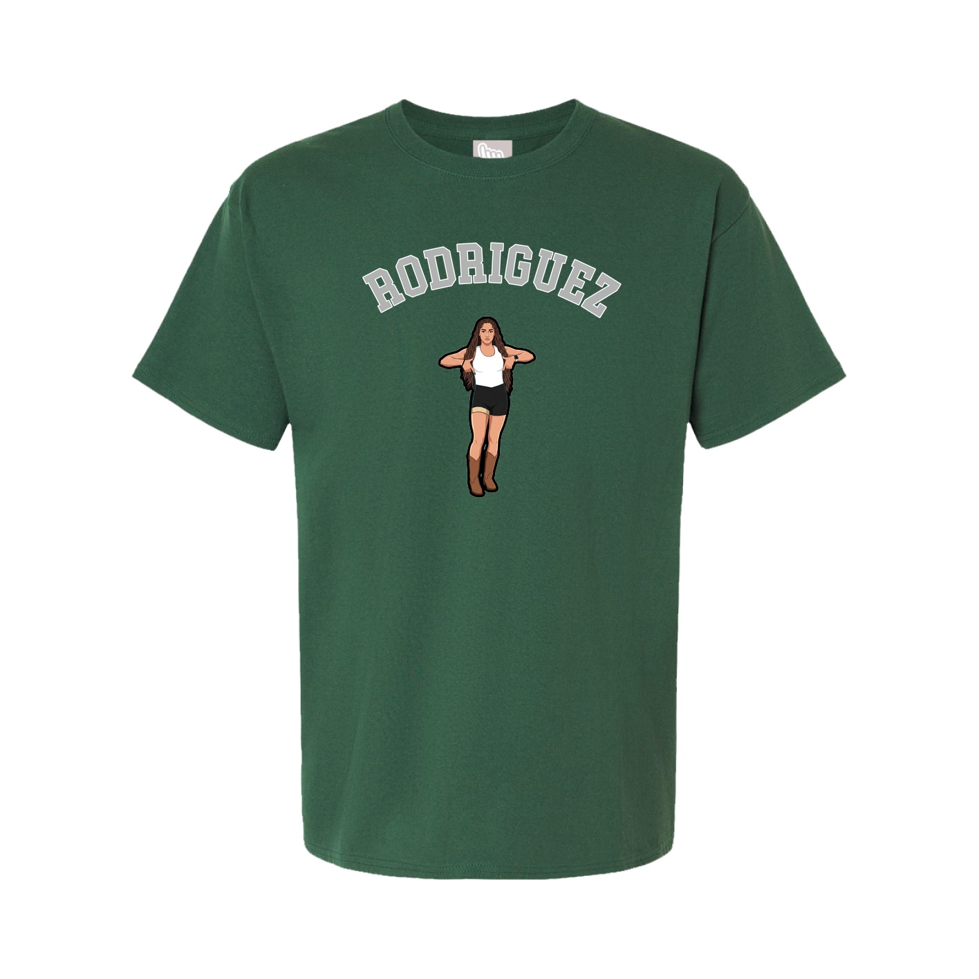 Youth Tee — Shirsey Arch in Green