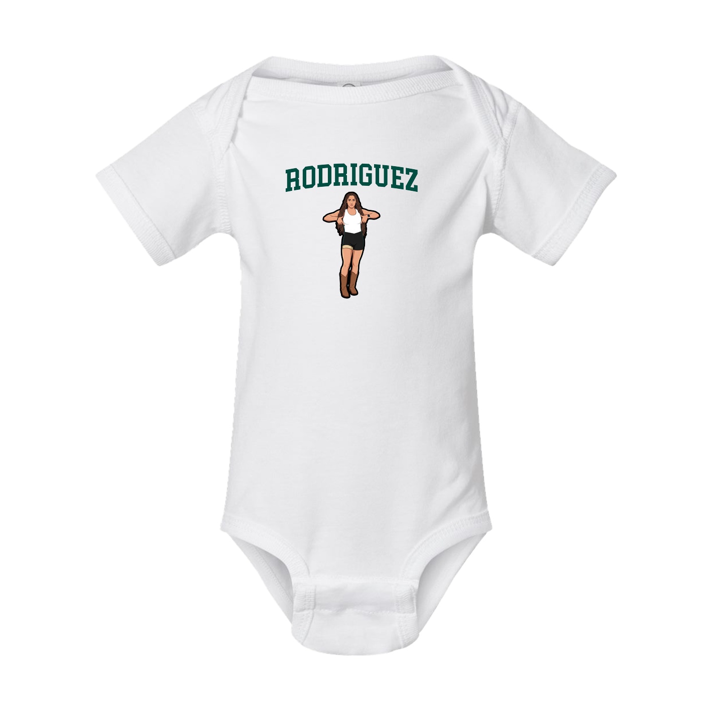 Baby Onesie — Shirsey in White