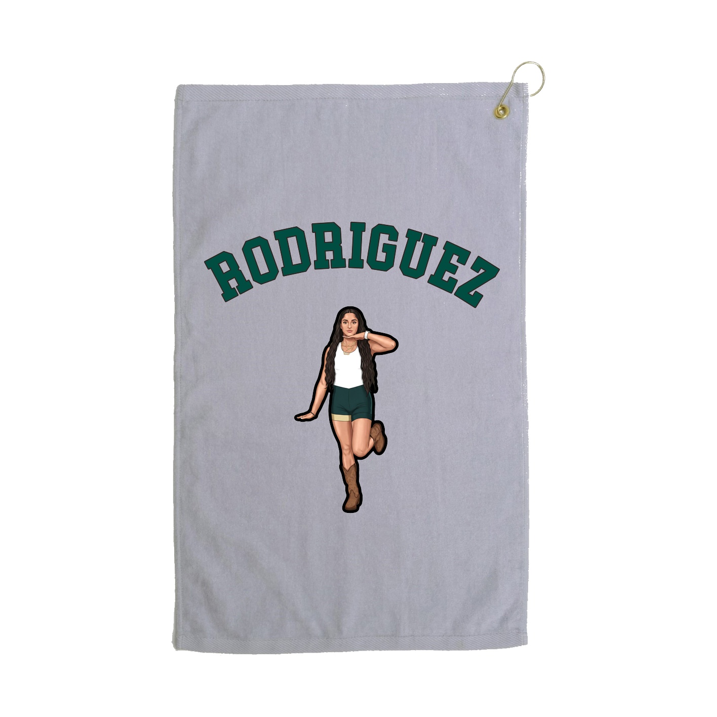 Golf Towel — Shirsey Arch in Grey