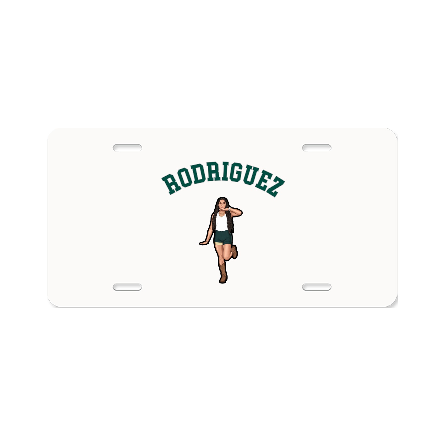 License Plate — Shirsey Arch in Classic