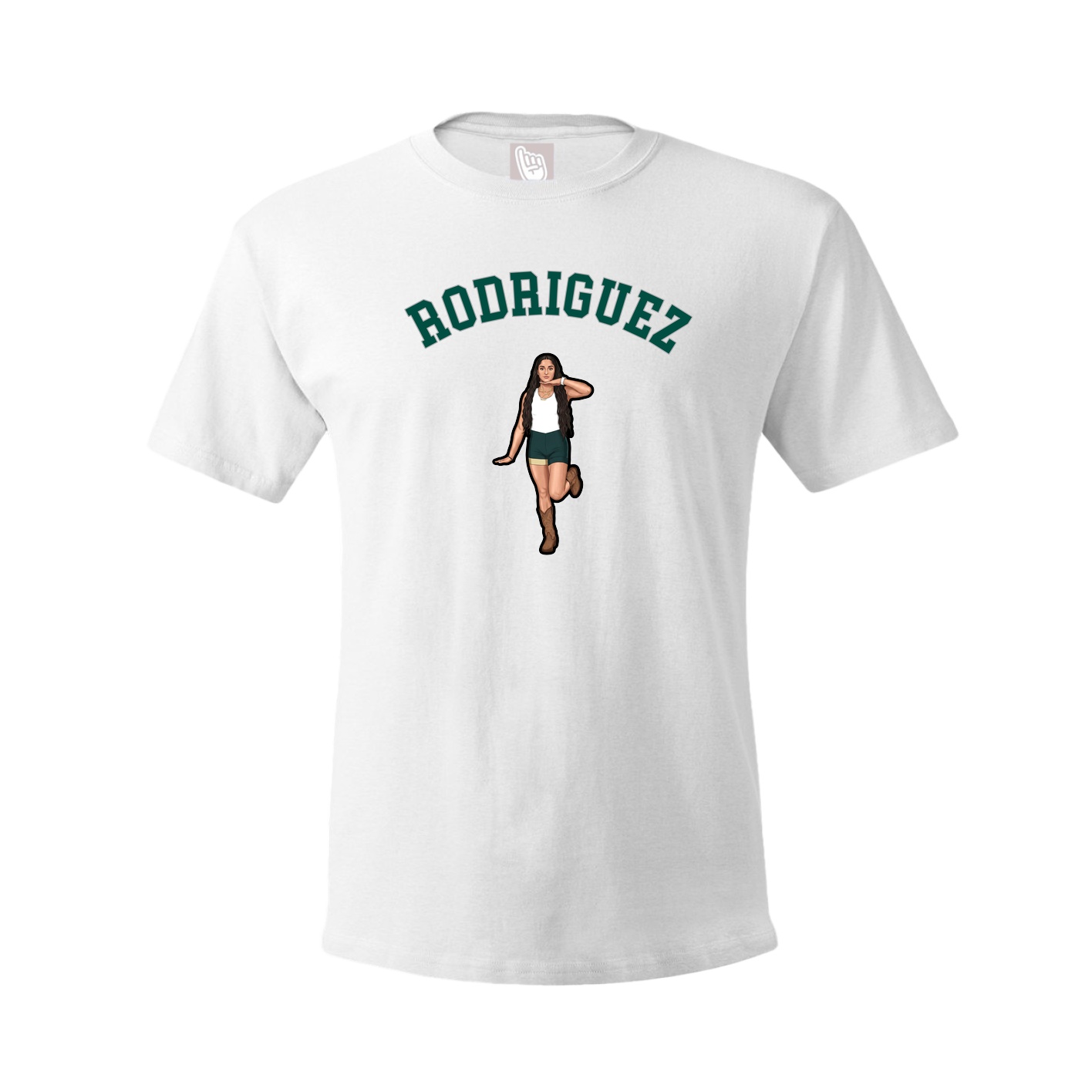 Tee — Shirsey Arch in White