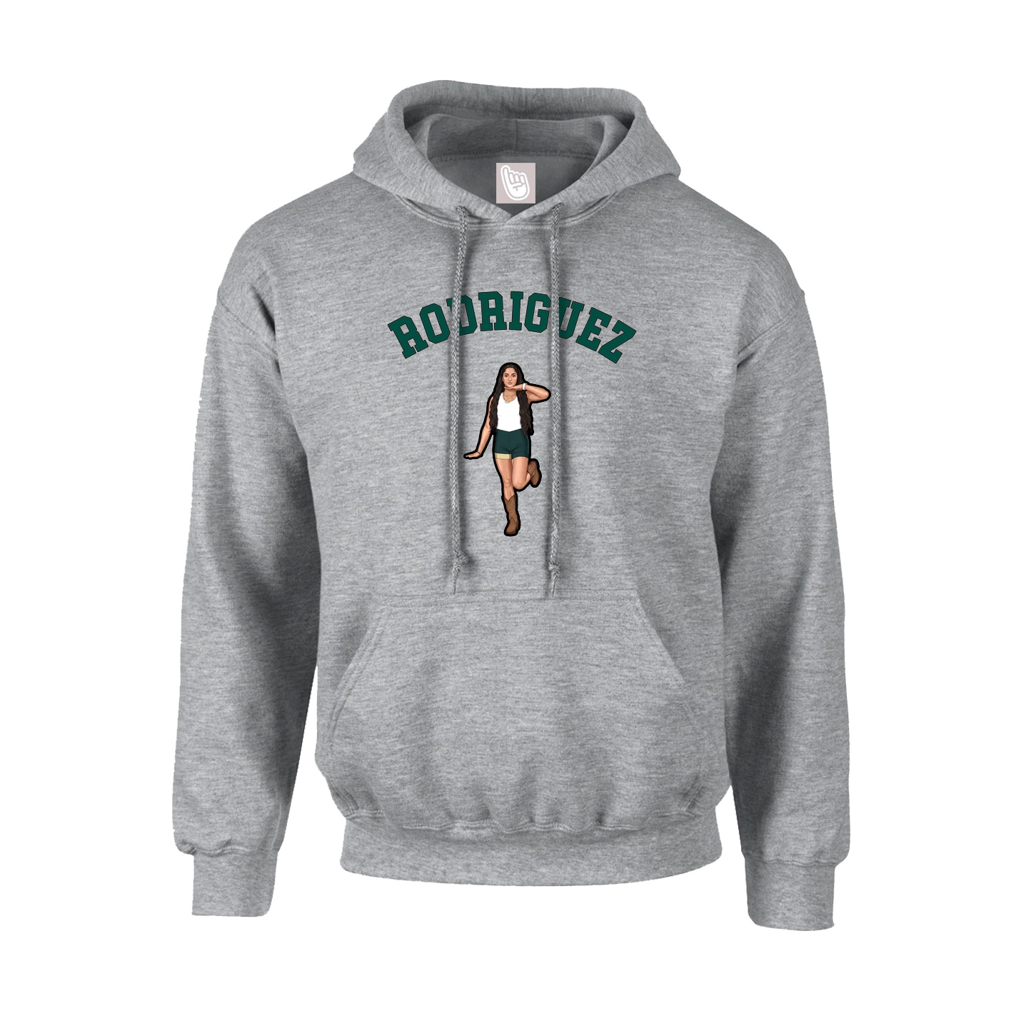 Hoodie — Shirsey Arch in Grey