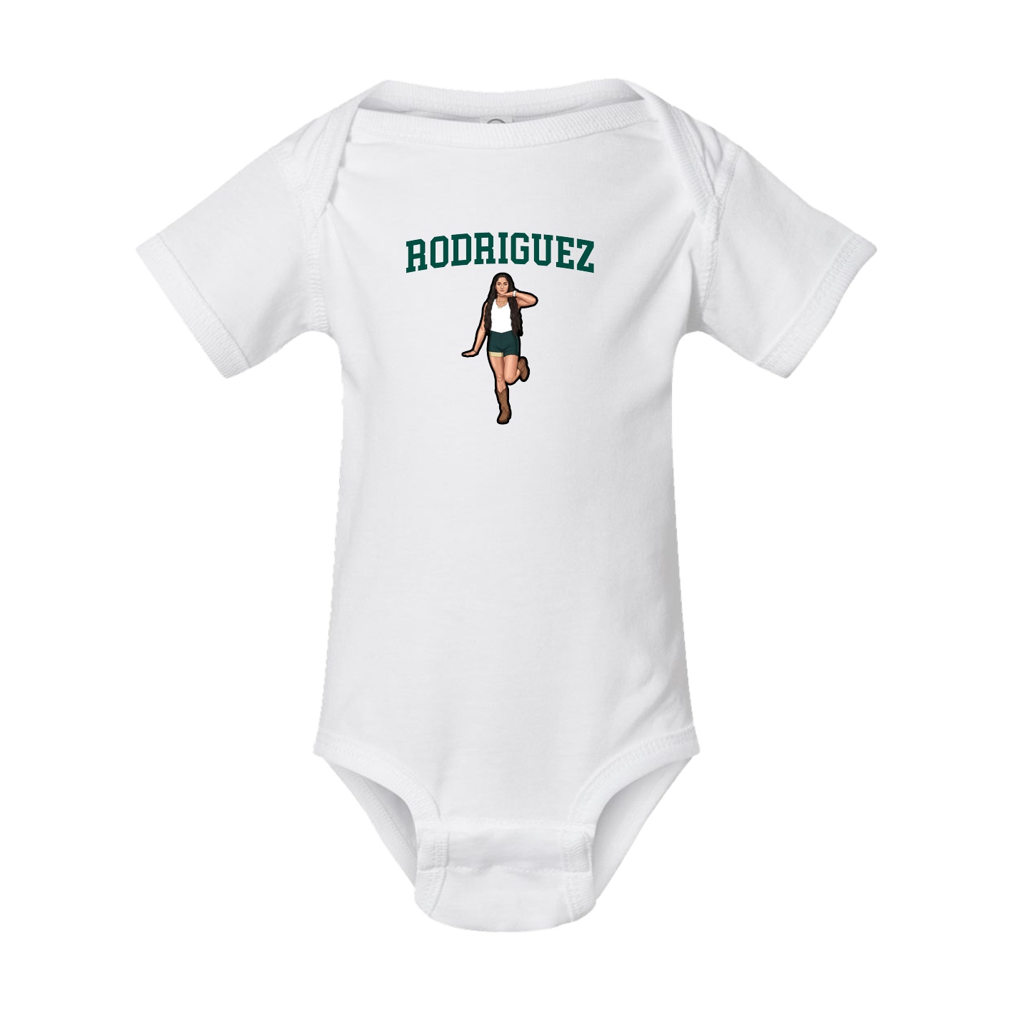 Baby Onesie — Shirsey in White