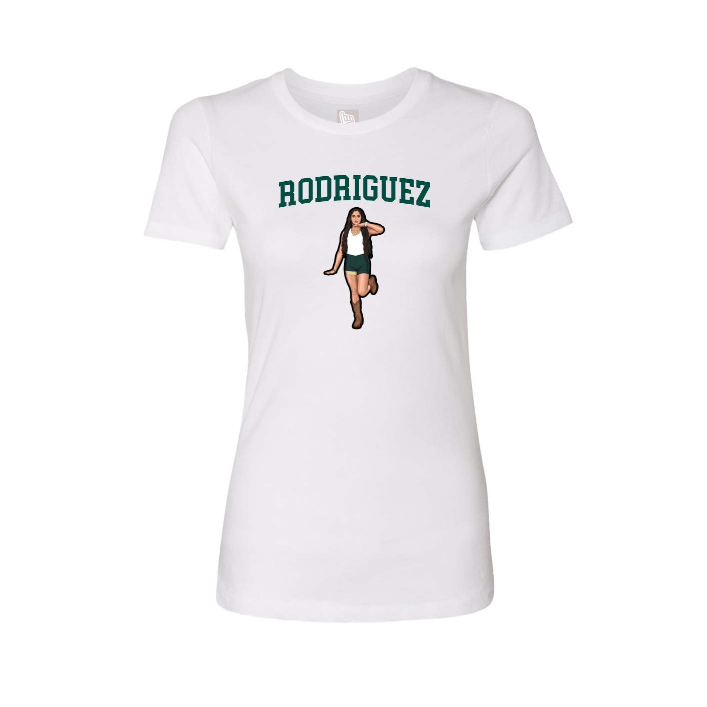 Fitted Women's Tee — Shirsey in White