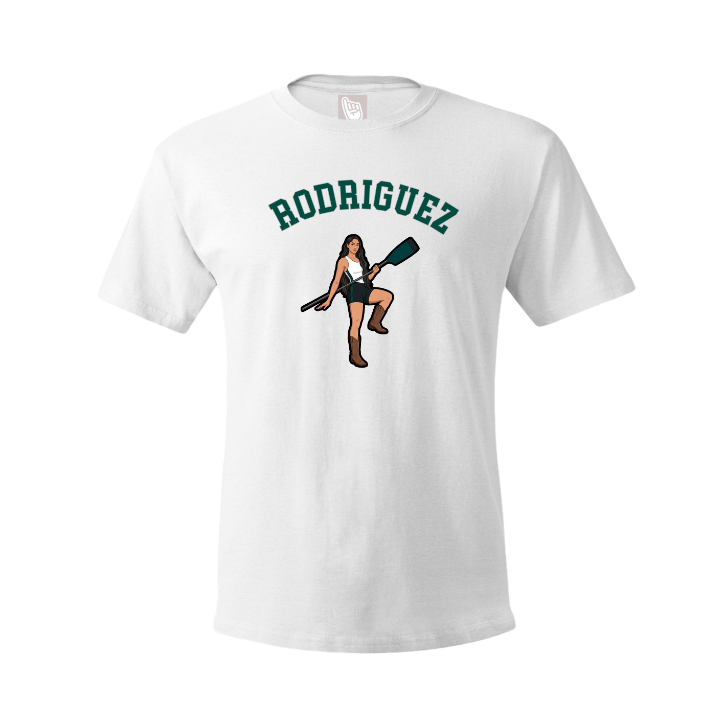 Youth Tee — Shirsey Arch in White