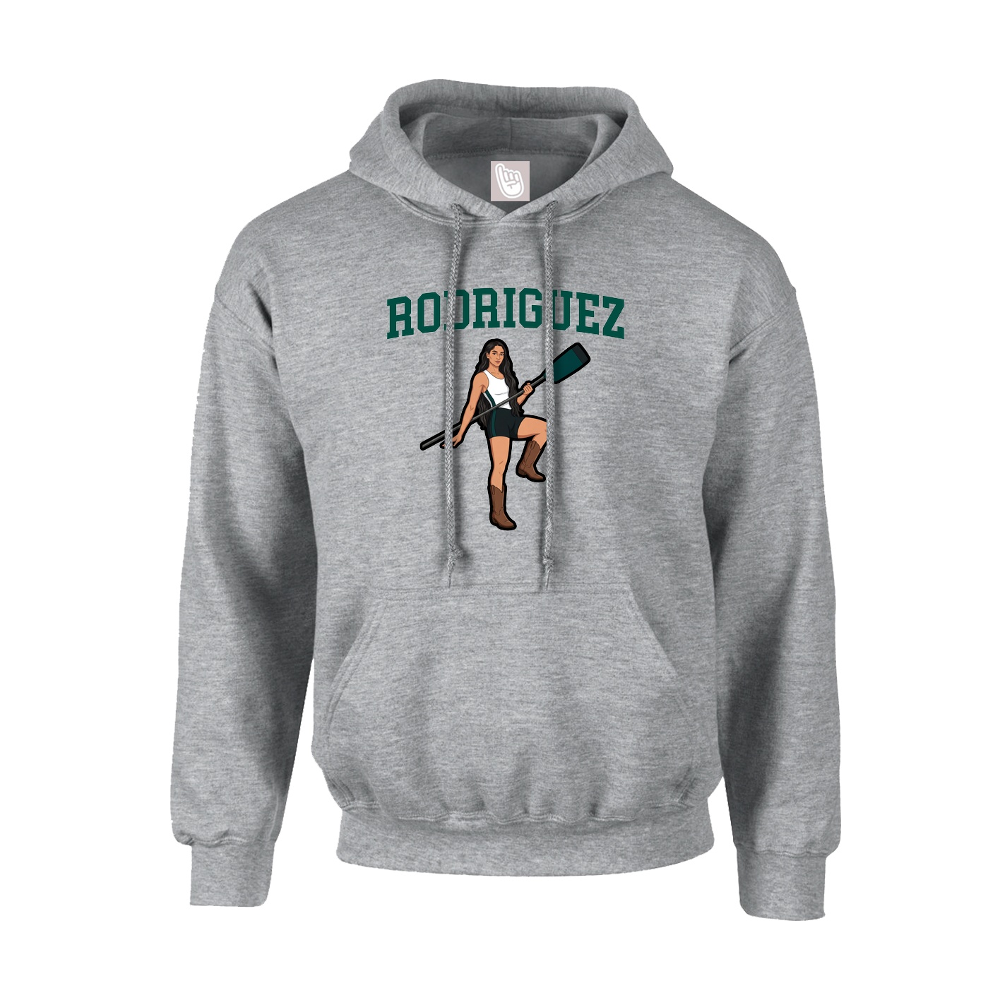 Hoodie — Shirsey in Grey