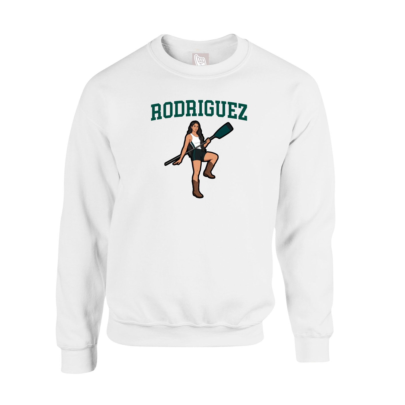 Fleece Crew — Shirsey in White
