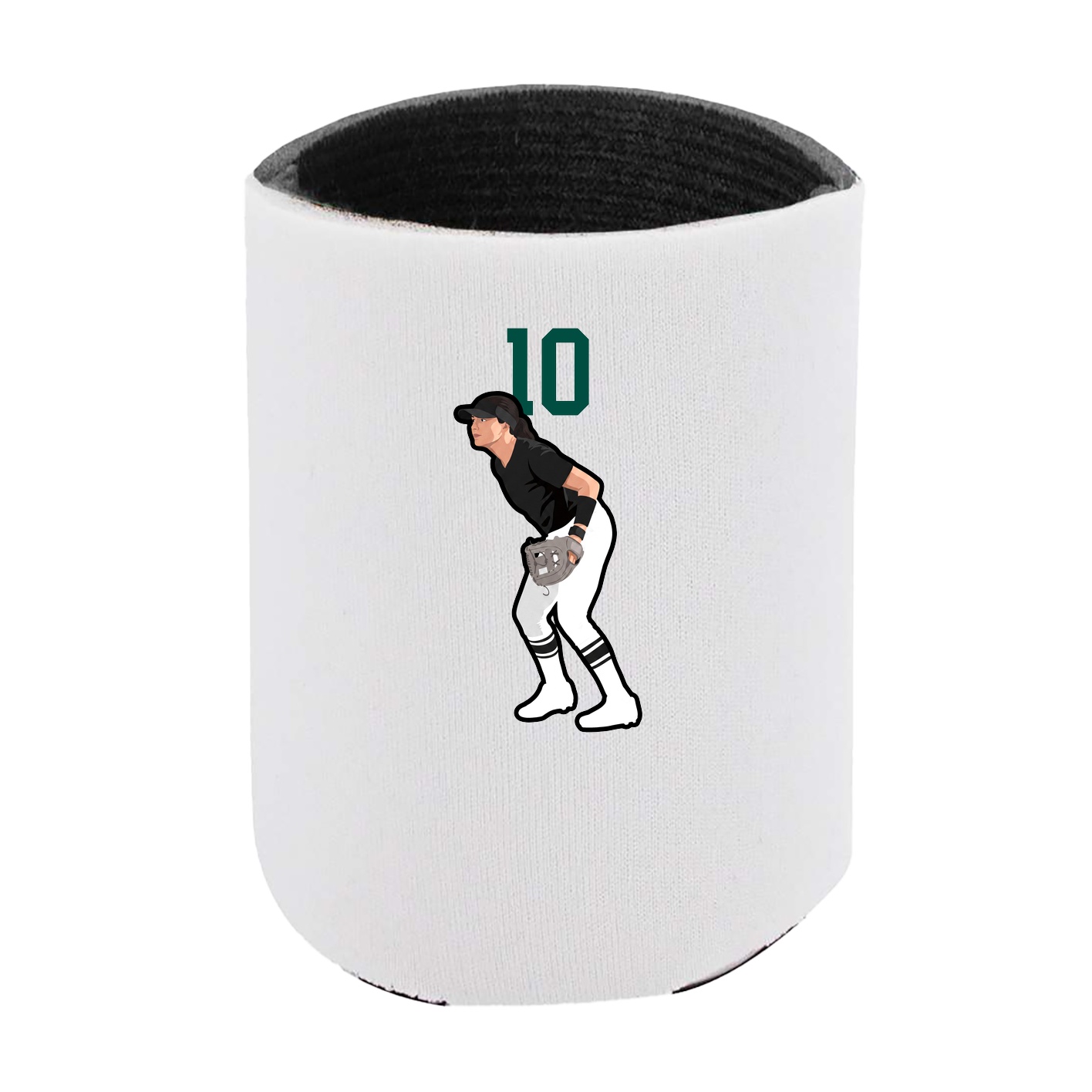 Can Holder — Number Top in White