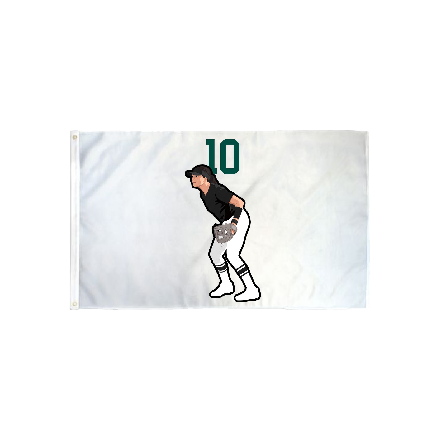 3x5 Flag — Number Top in Classic