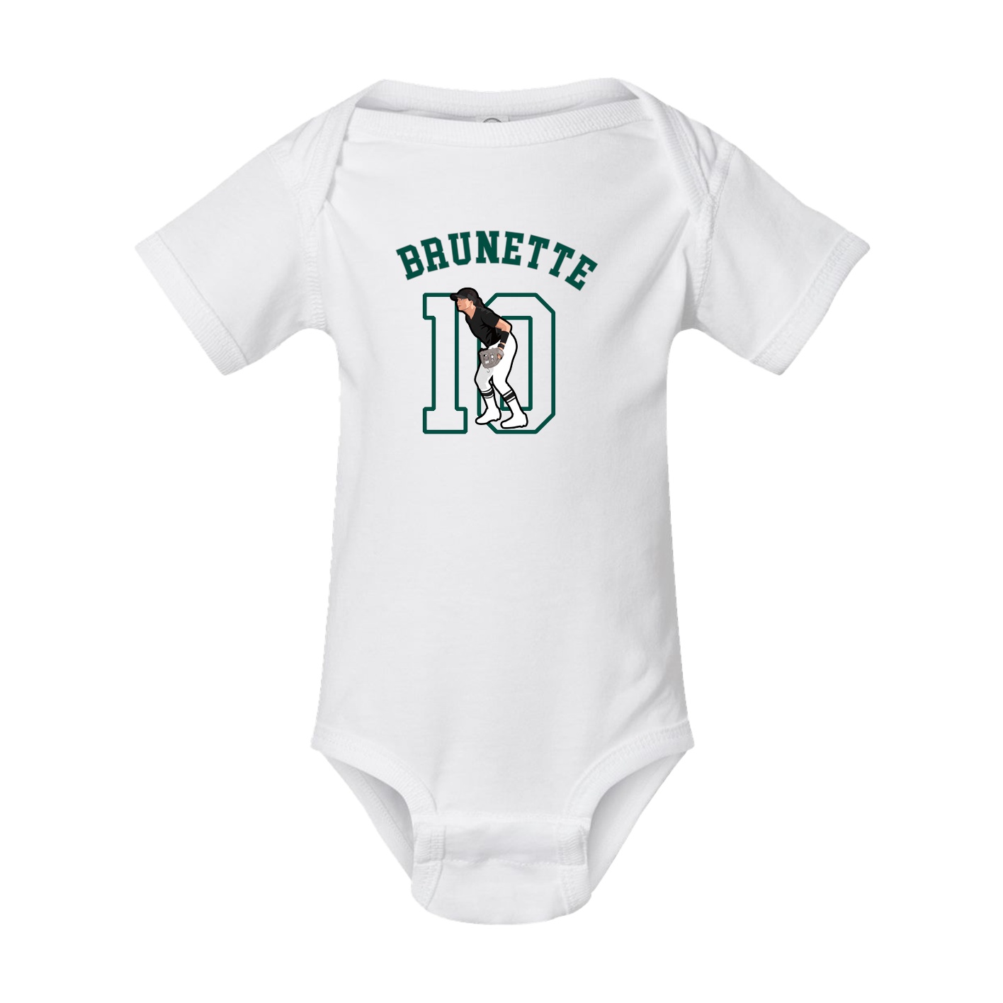 Baby Onesie — Shirsey Arch in White