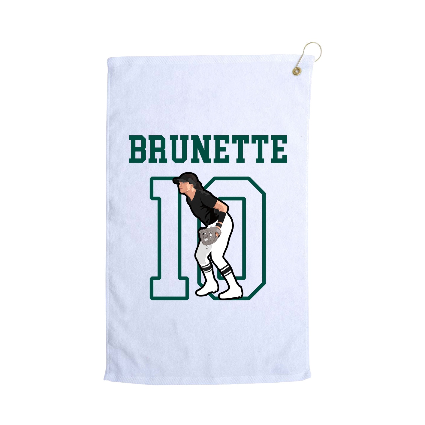 Golf Towel — Shirsey in White