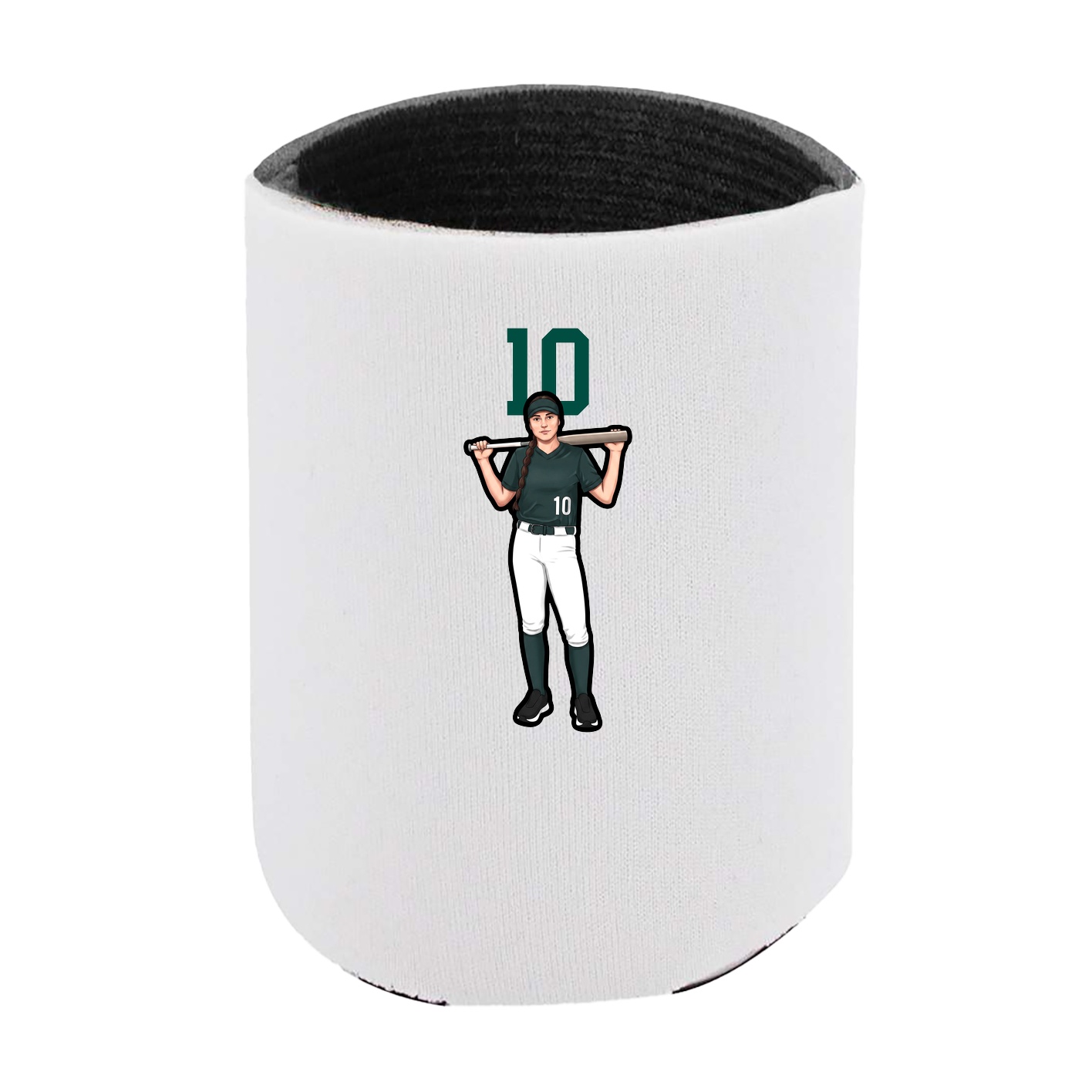 Can Holder — Number Top in White