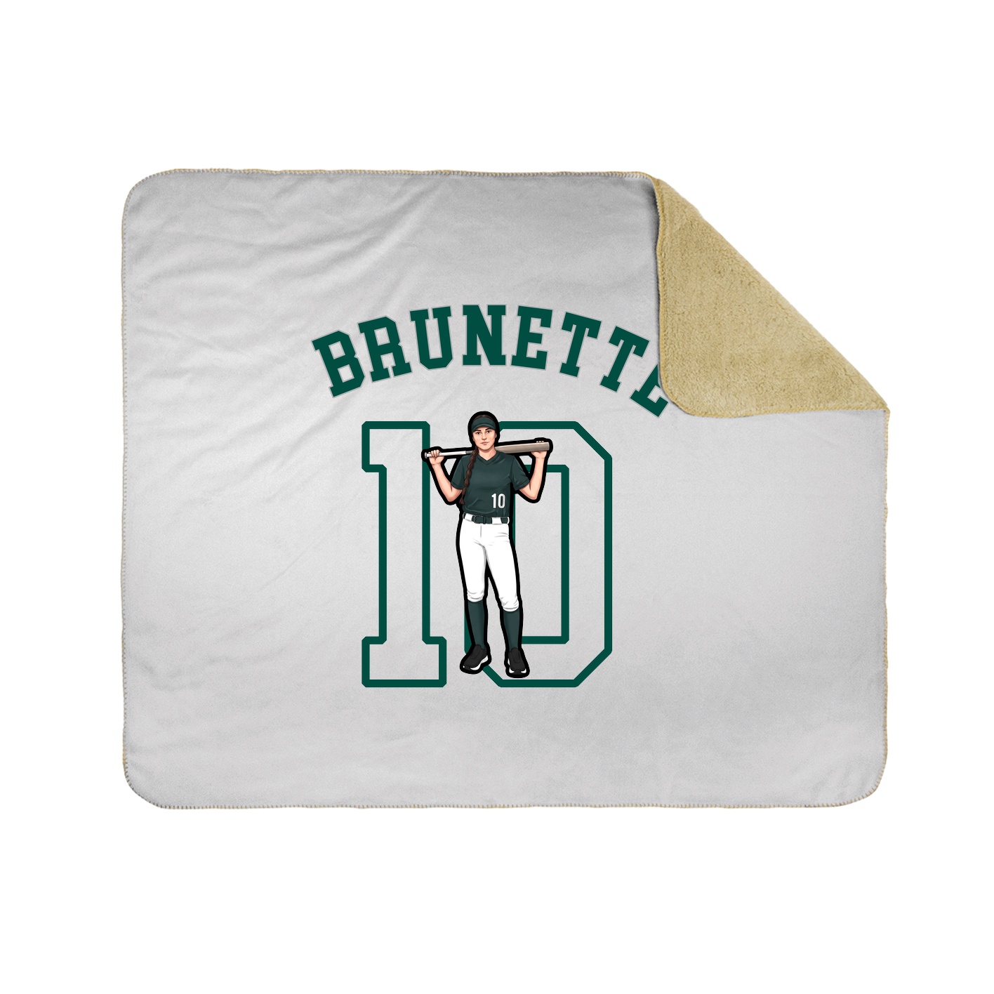 Throw Blanket — Shirsey Arch in White