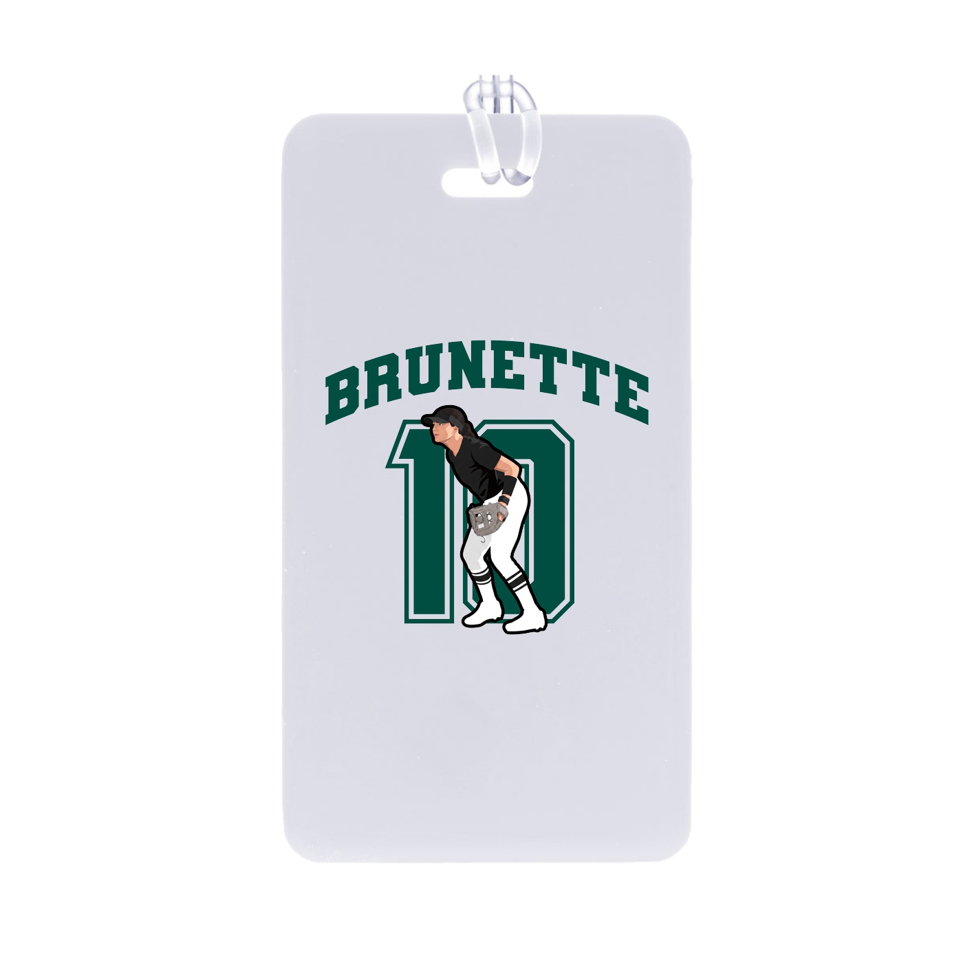 Bag Tag — Number in Classic