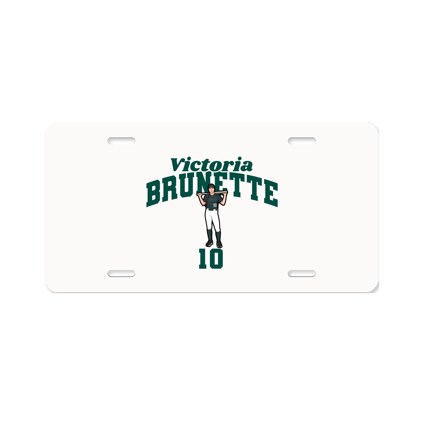 License Plate — Signature Arch in Classic