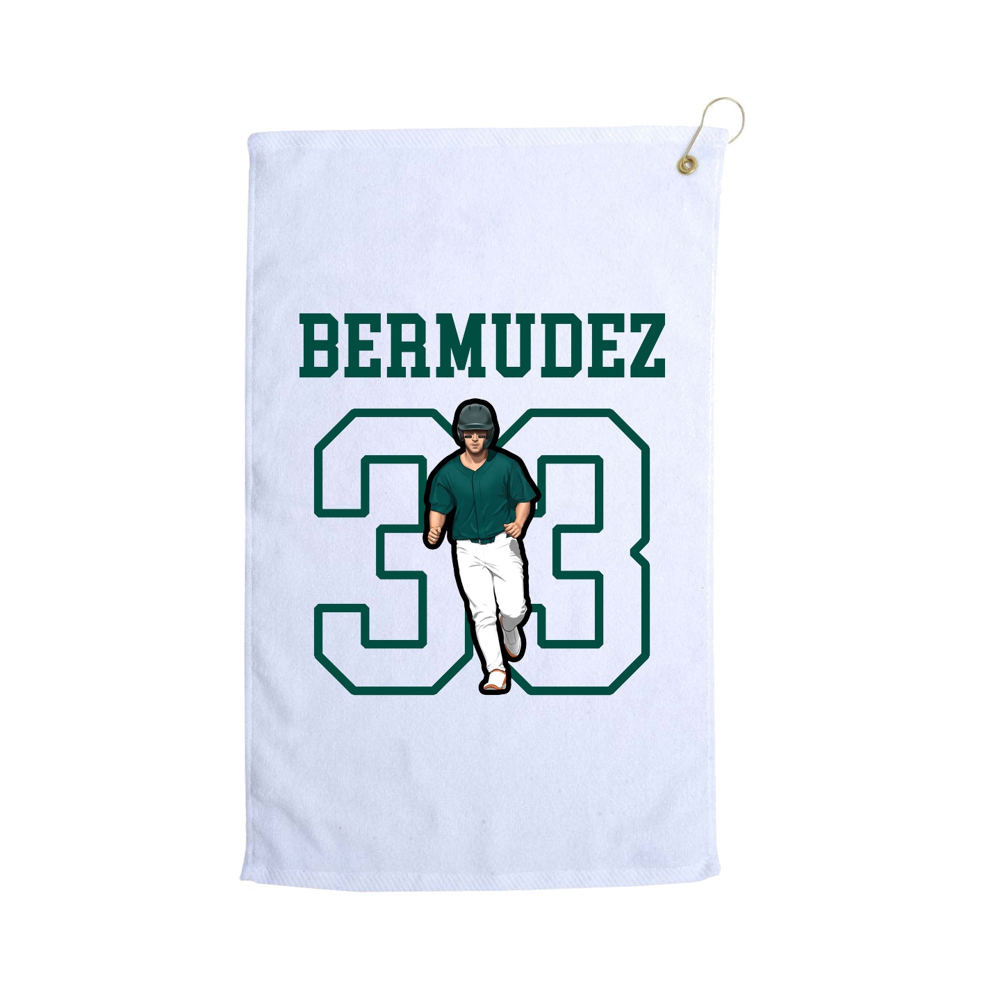 Golf Towel — Shirsey in White