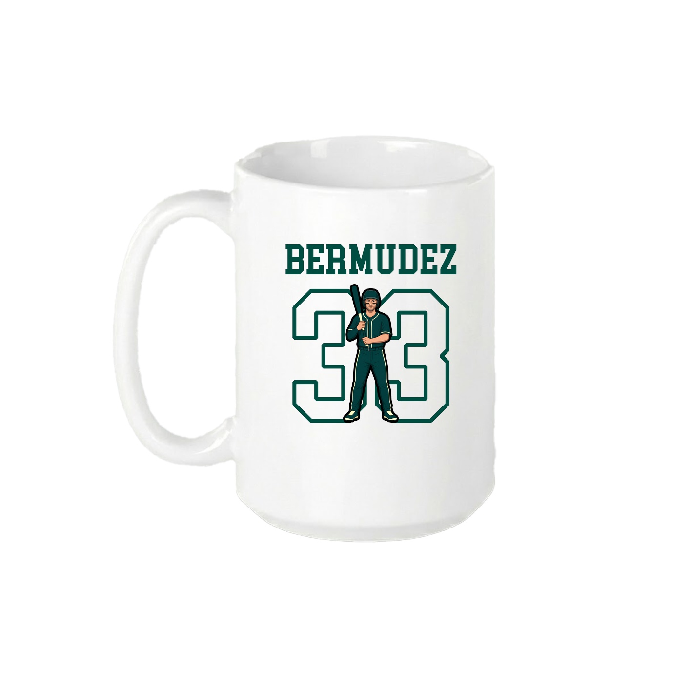 15oz Coffee Mug — Shirsey in White