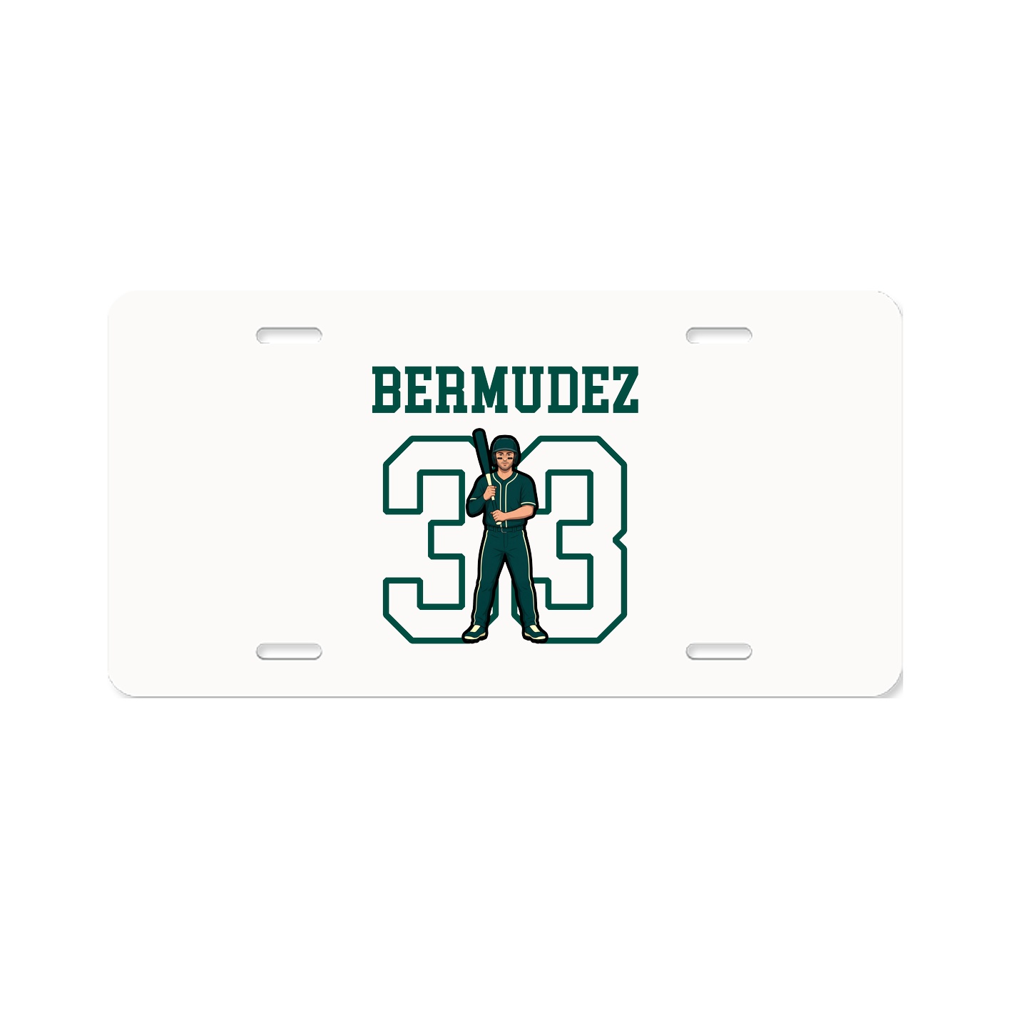 License Plate — Shirsey in Classic