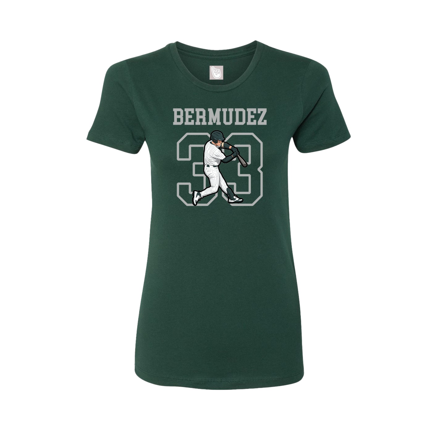 Fitted Women's Tee — Shirsey in Green
