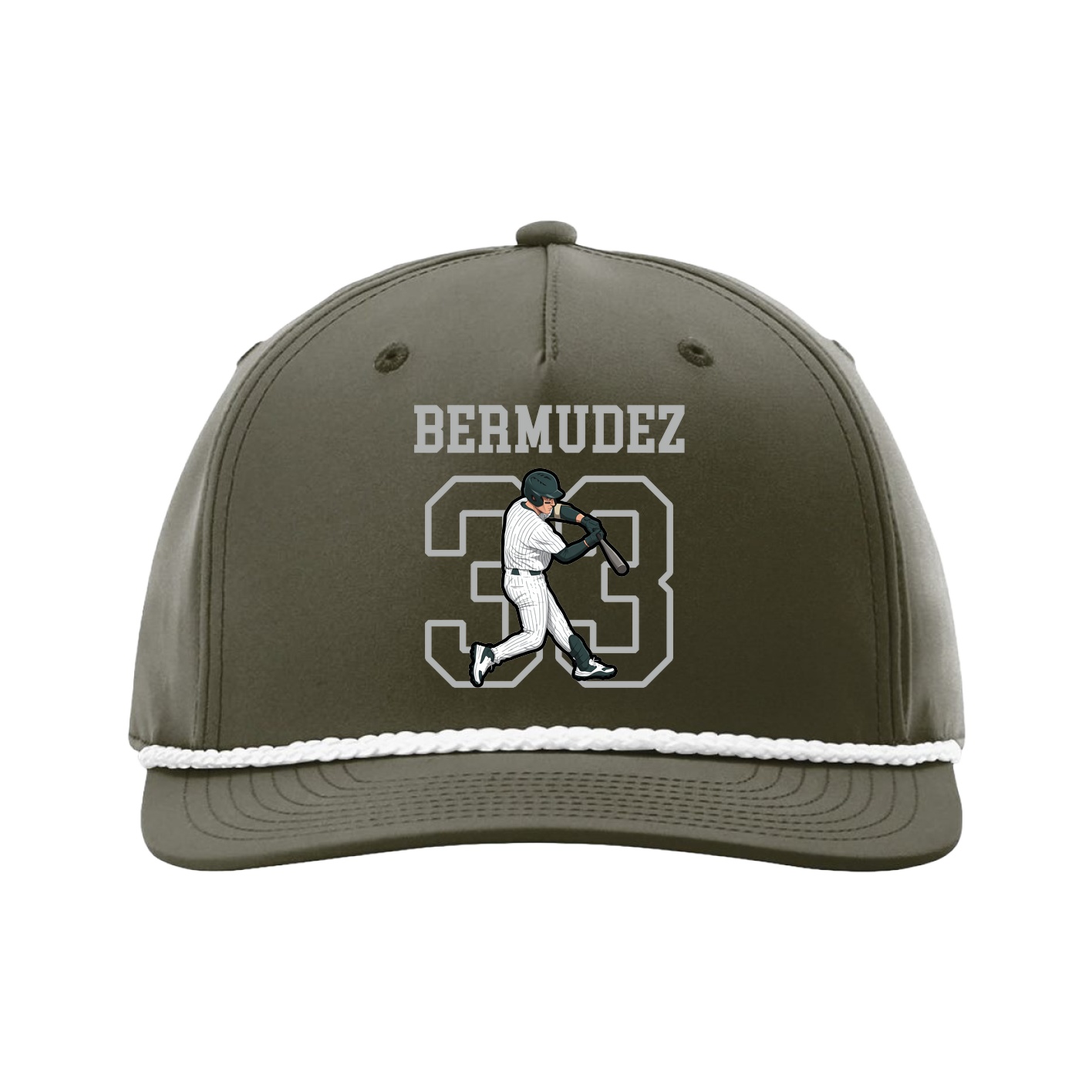 Five-Panel Classic Rope Cap — Shirsey in Green