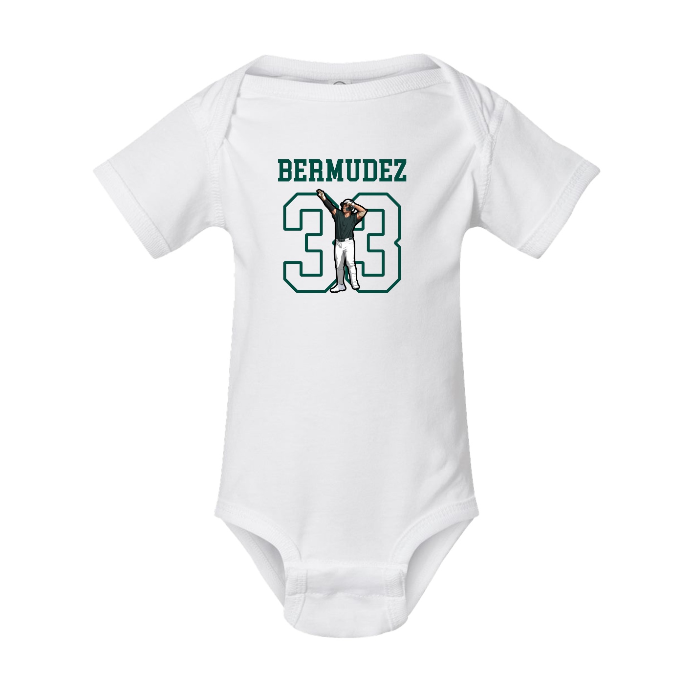 Baby Onesie — Shirsey in White