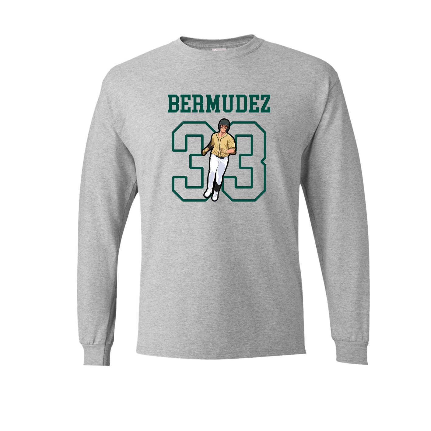 Long Sleeve Tee — Shirsey in Grey