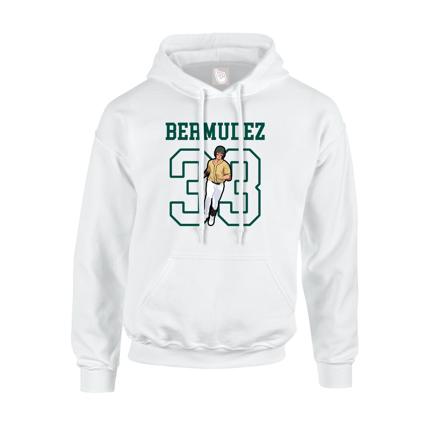 Hoodie — Shirsey in White