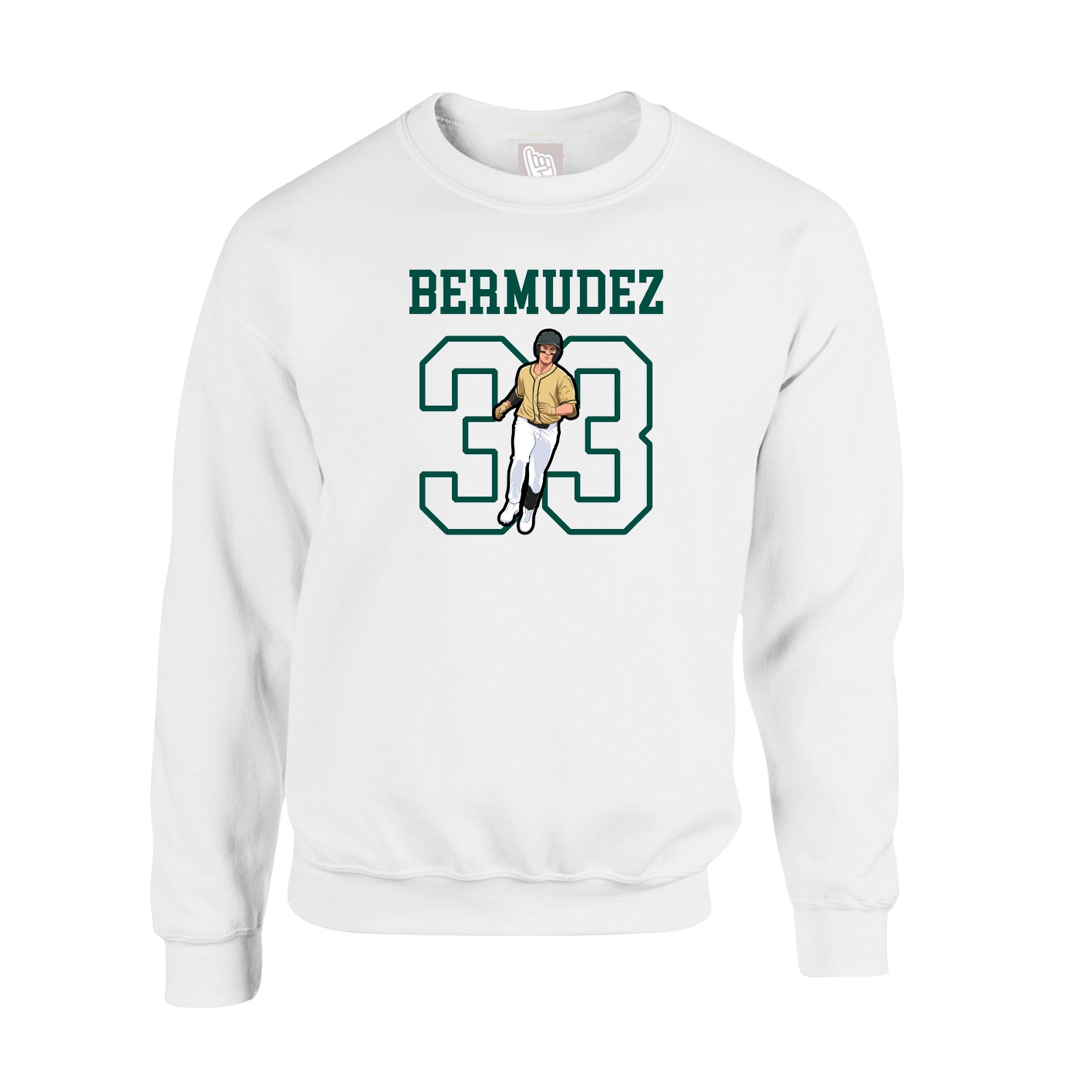 Fleece Crew — Shirsey in White