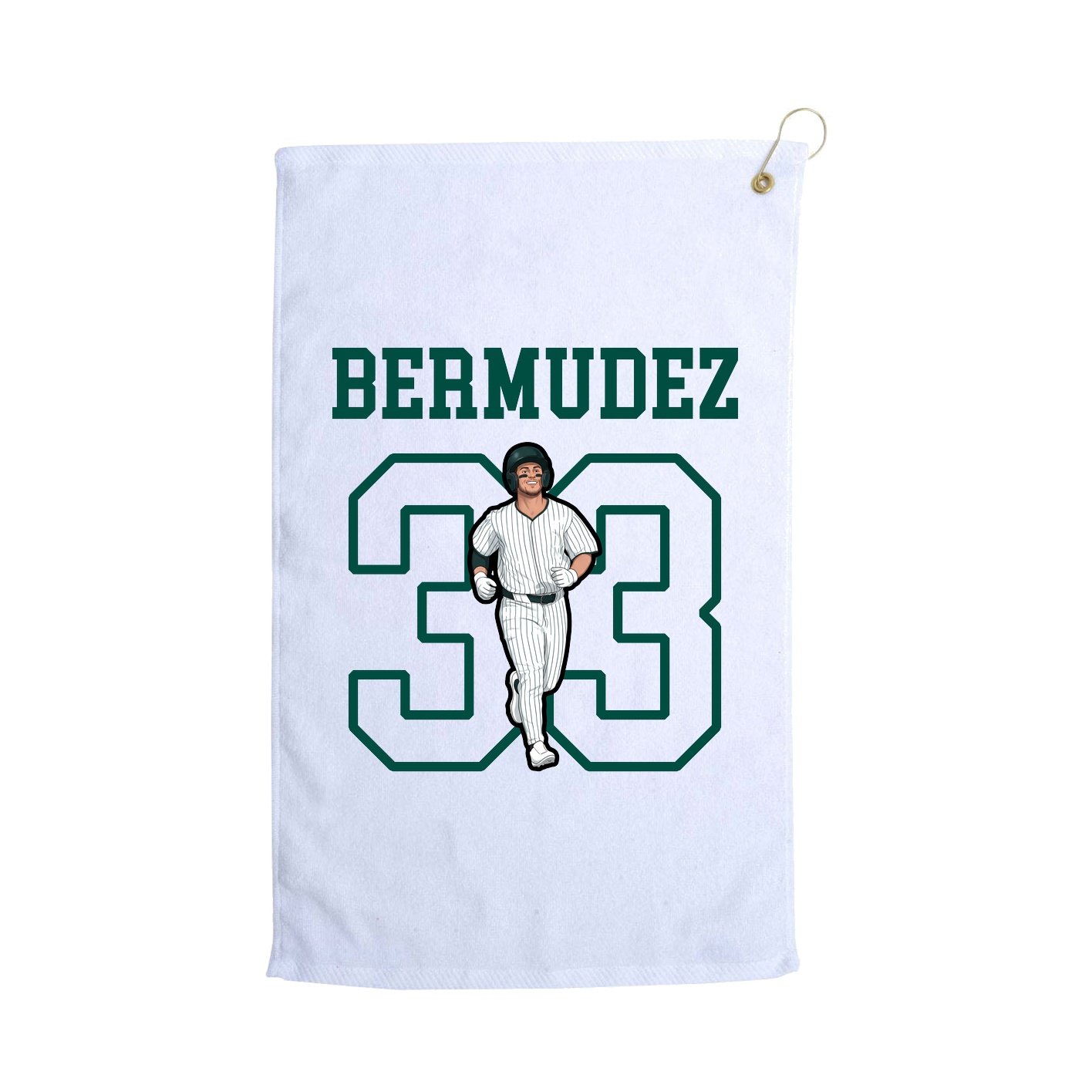 Golf Towel — Shirsey in White