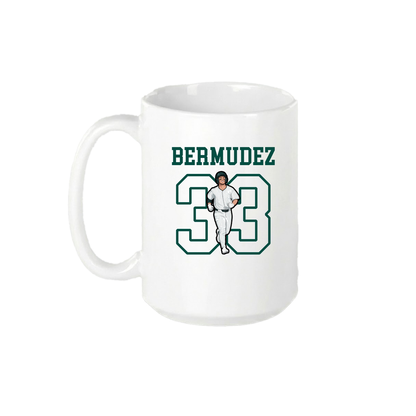 15oz Coffee Mug — Shirsey in White