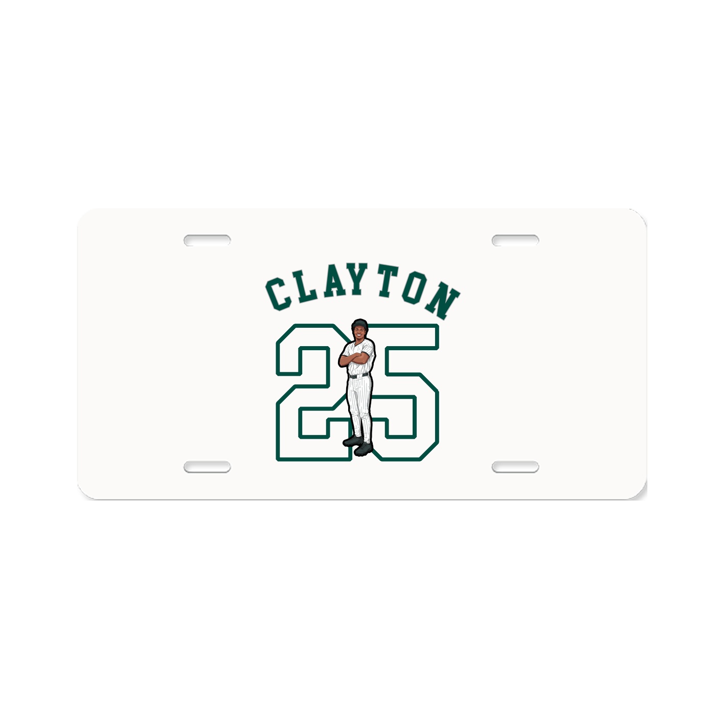License Plate — Shirsey Arch in Classic