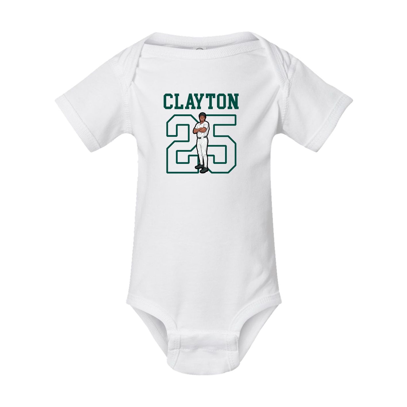 Baby Onesie — Shirsey in White