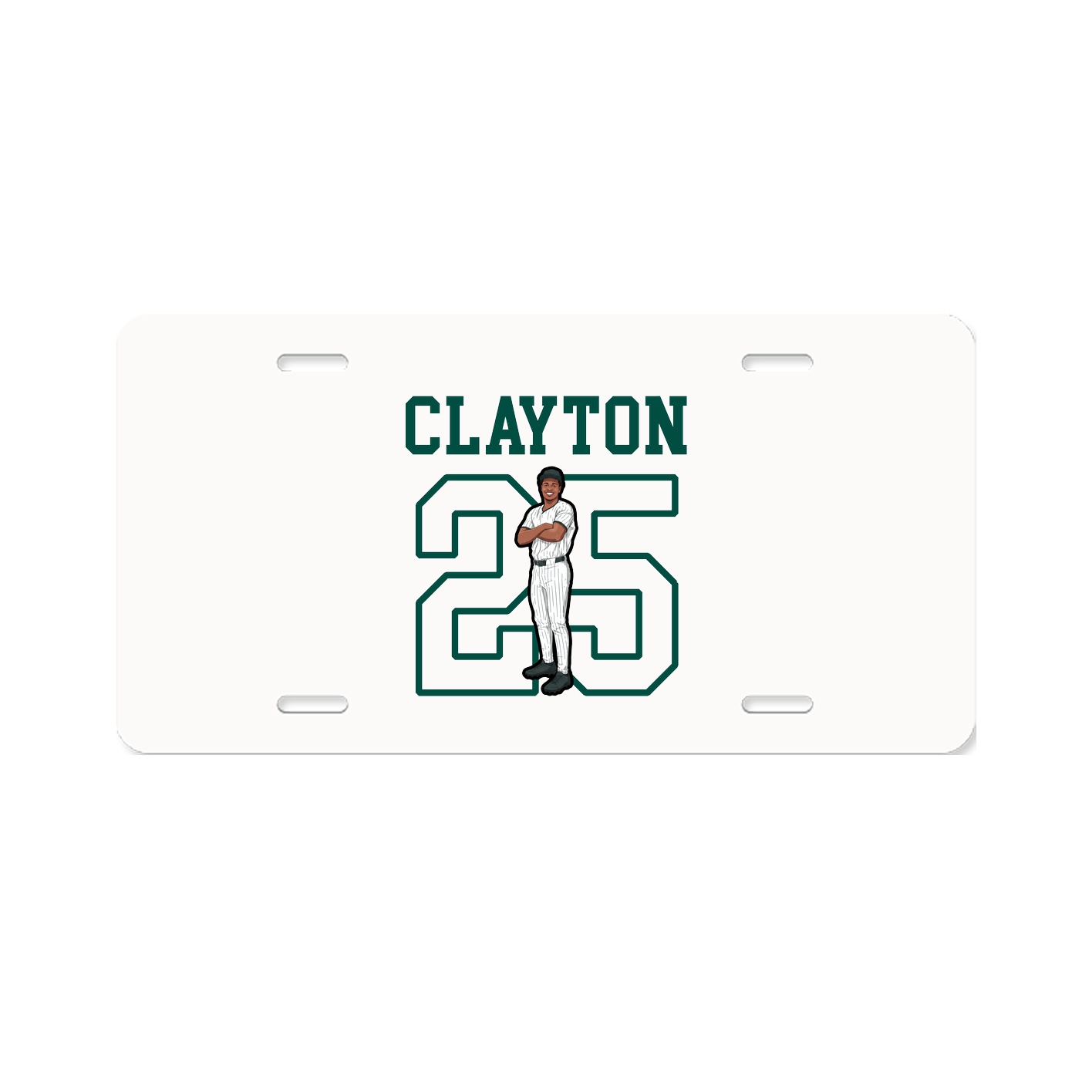 License Plate — Shirsey in Classic