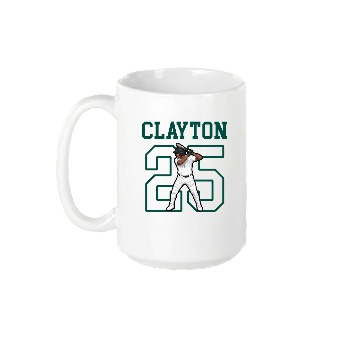 15oz Coffee Mug — Shirsey in White