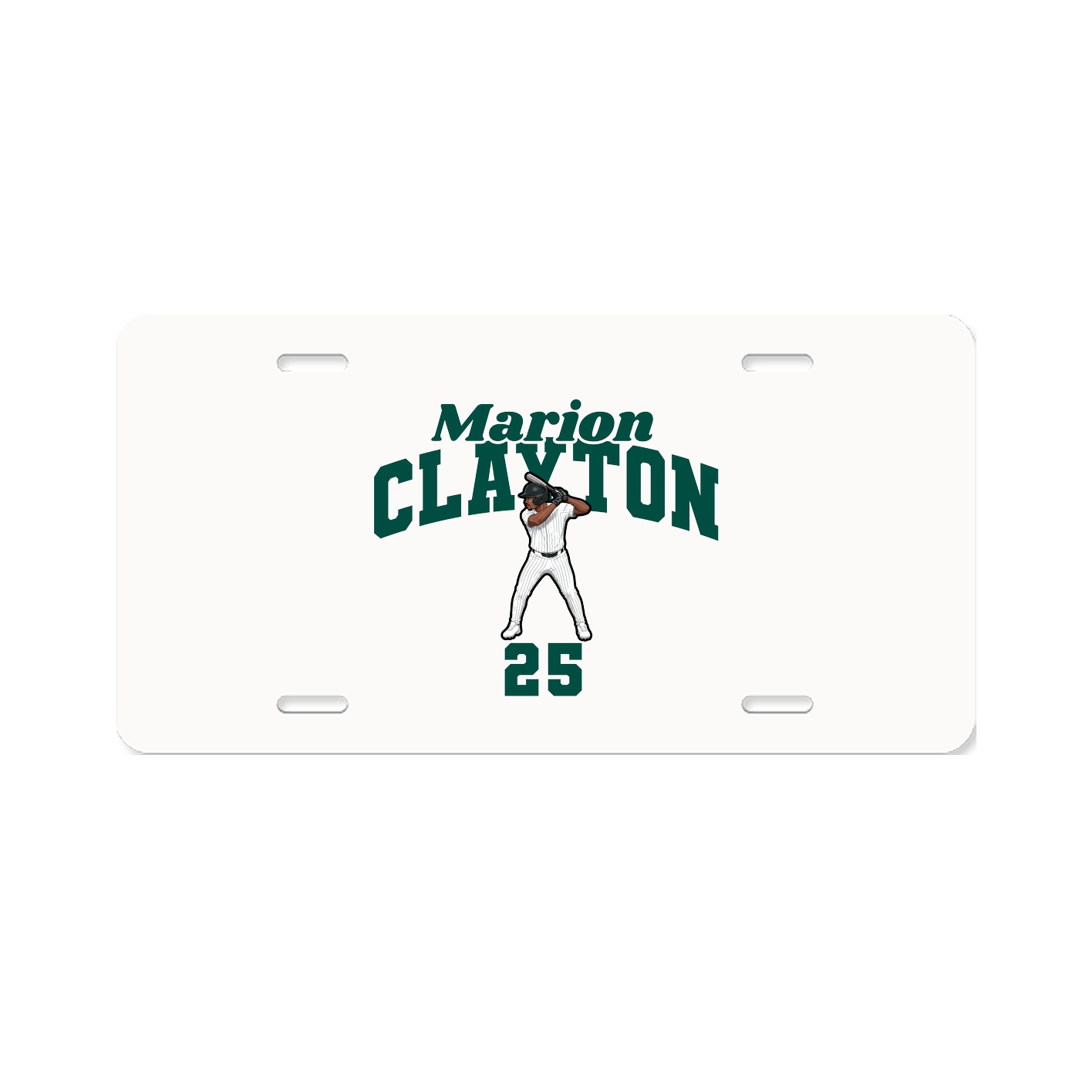 License Plate — Signature Arch in Classic