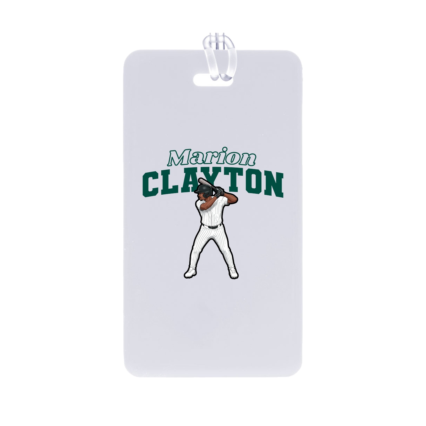 Bag Tag — Name Arch in Classic