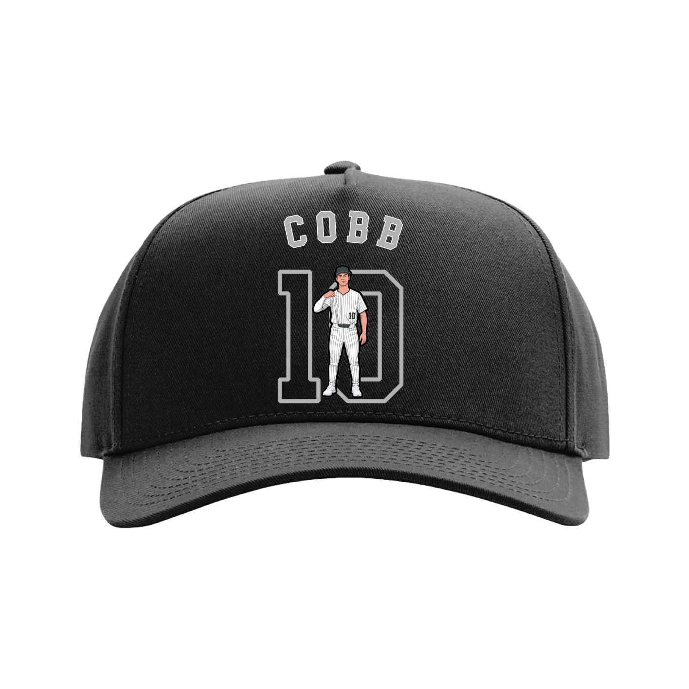 Full Fabric Five-Panel Champ Cap