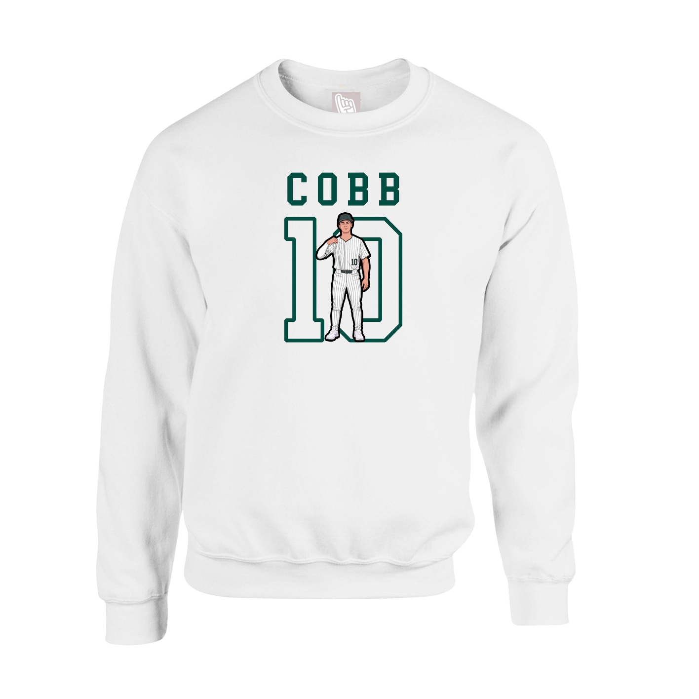 Fleece Crew — Shirsey in White