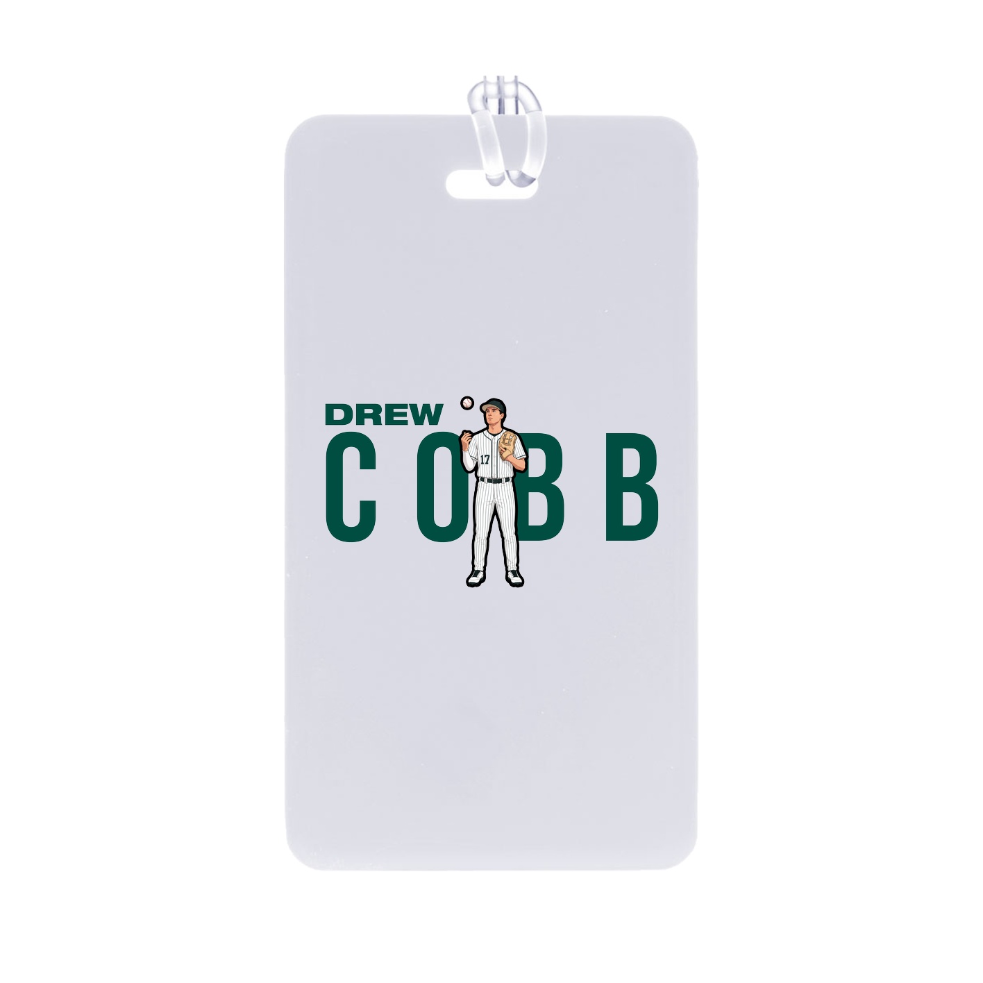 Bag Tag — Player Name in Classic