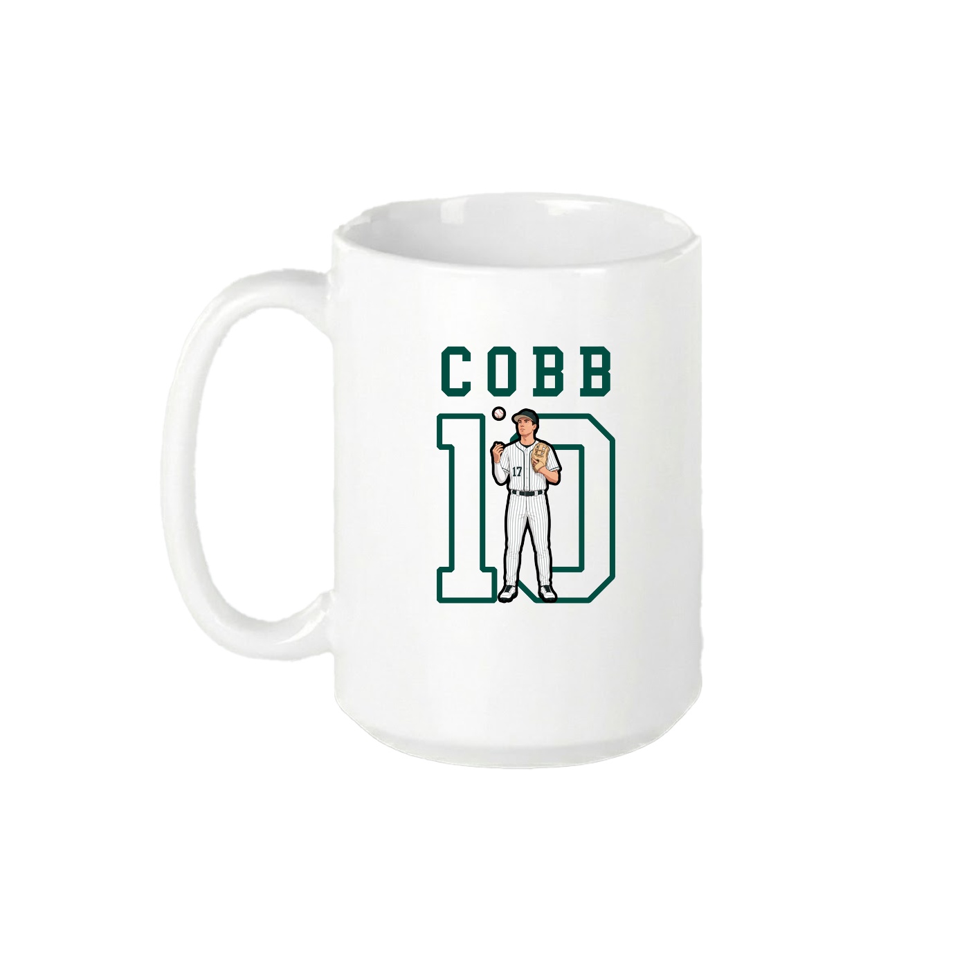15oz Coffee Mug — Shirsey in White