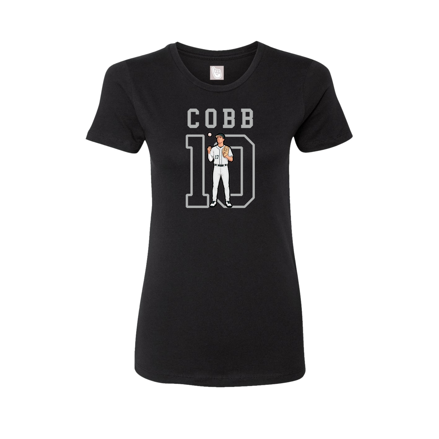 Fitted Women's Tee — Shirsey in Black