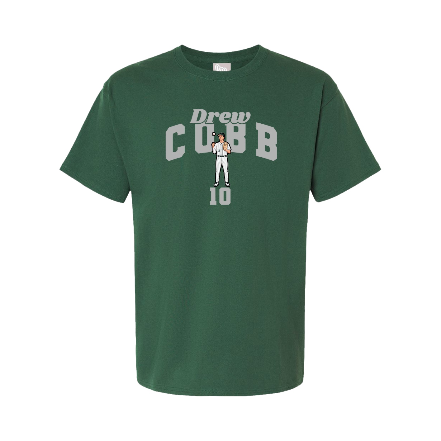 Youth Tee — Signature Arch in Green