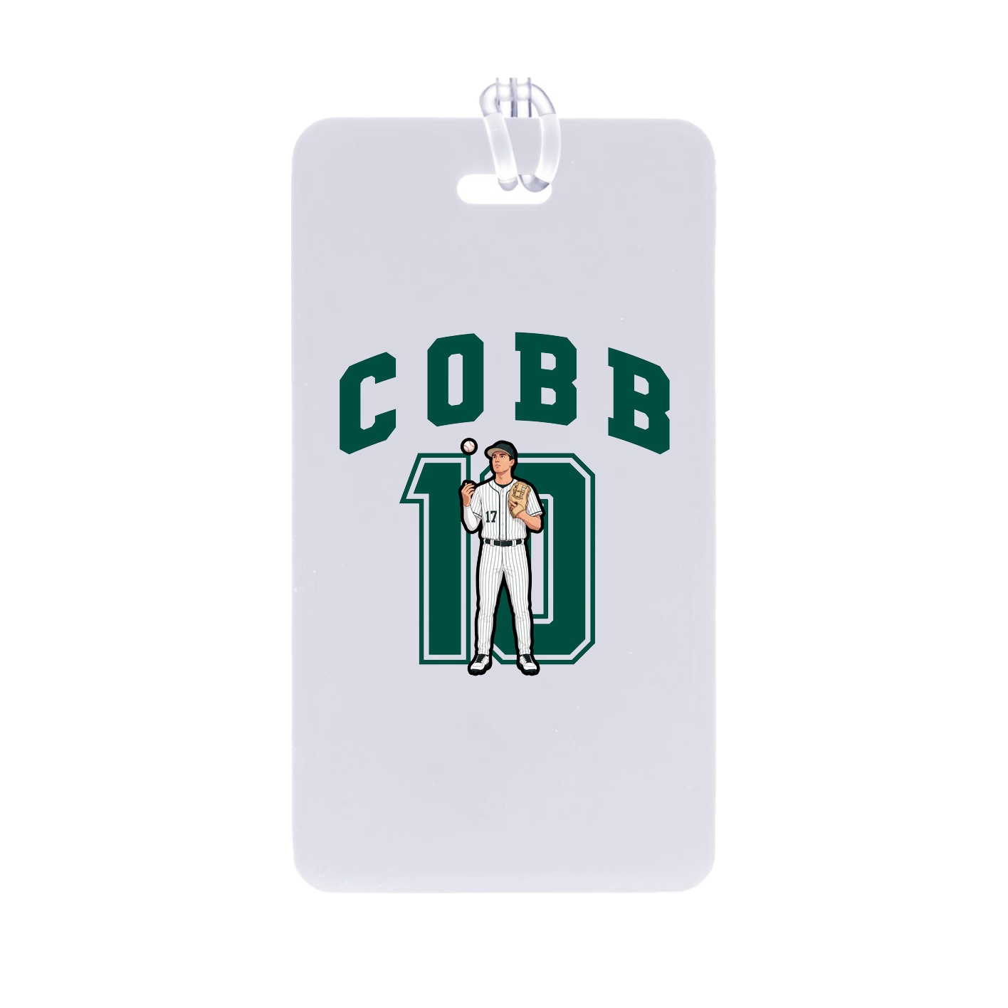 Bag Tag — Number in Classic