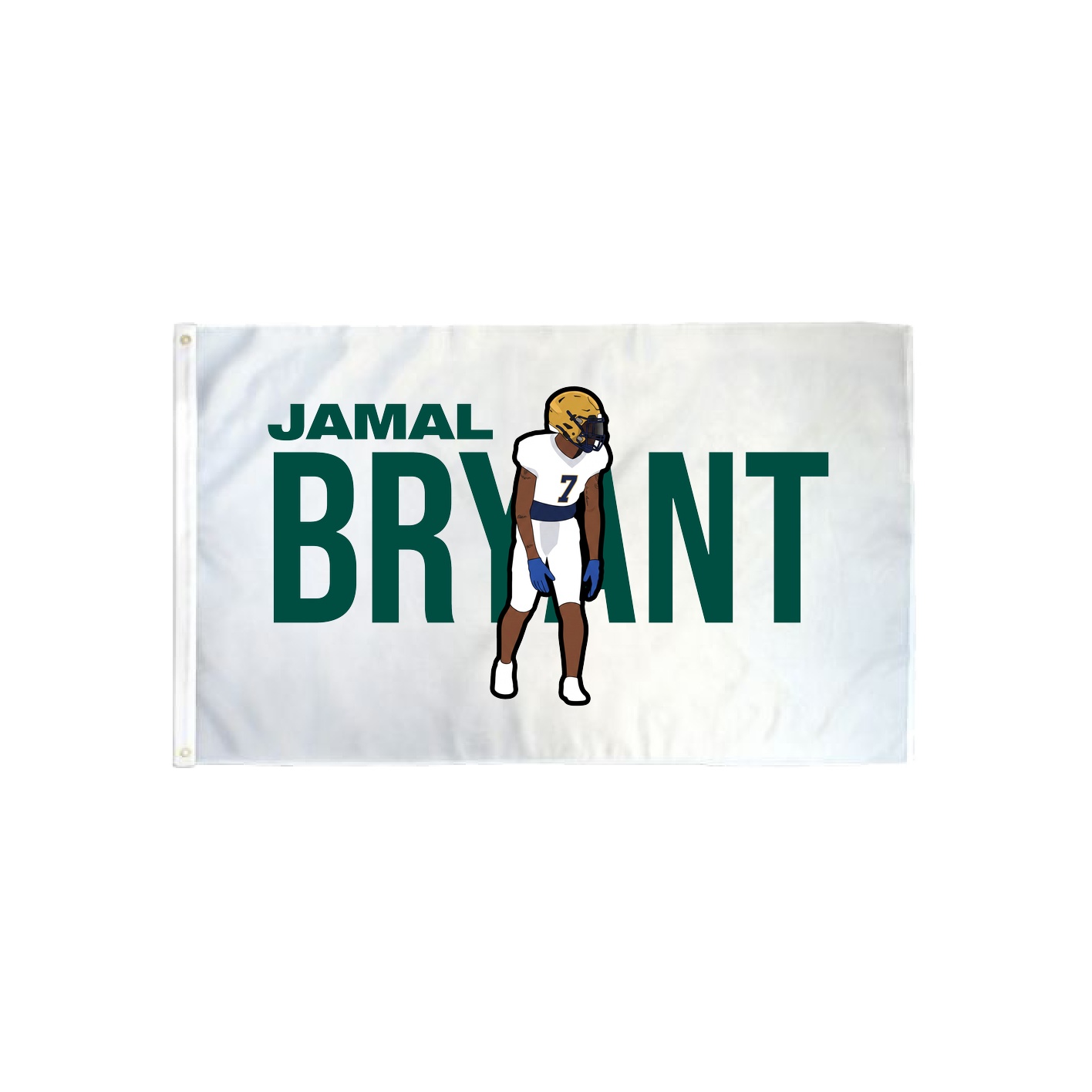 3x5 Flag — Player Name in Classic
