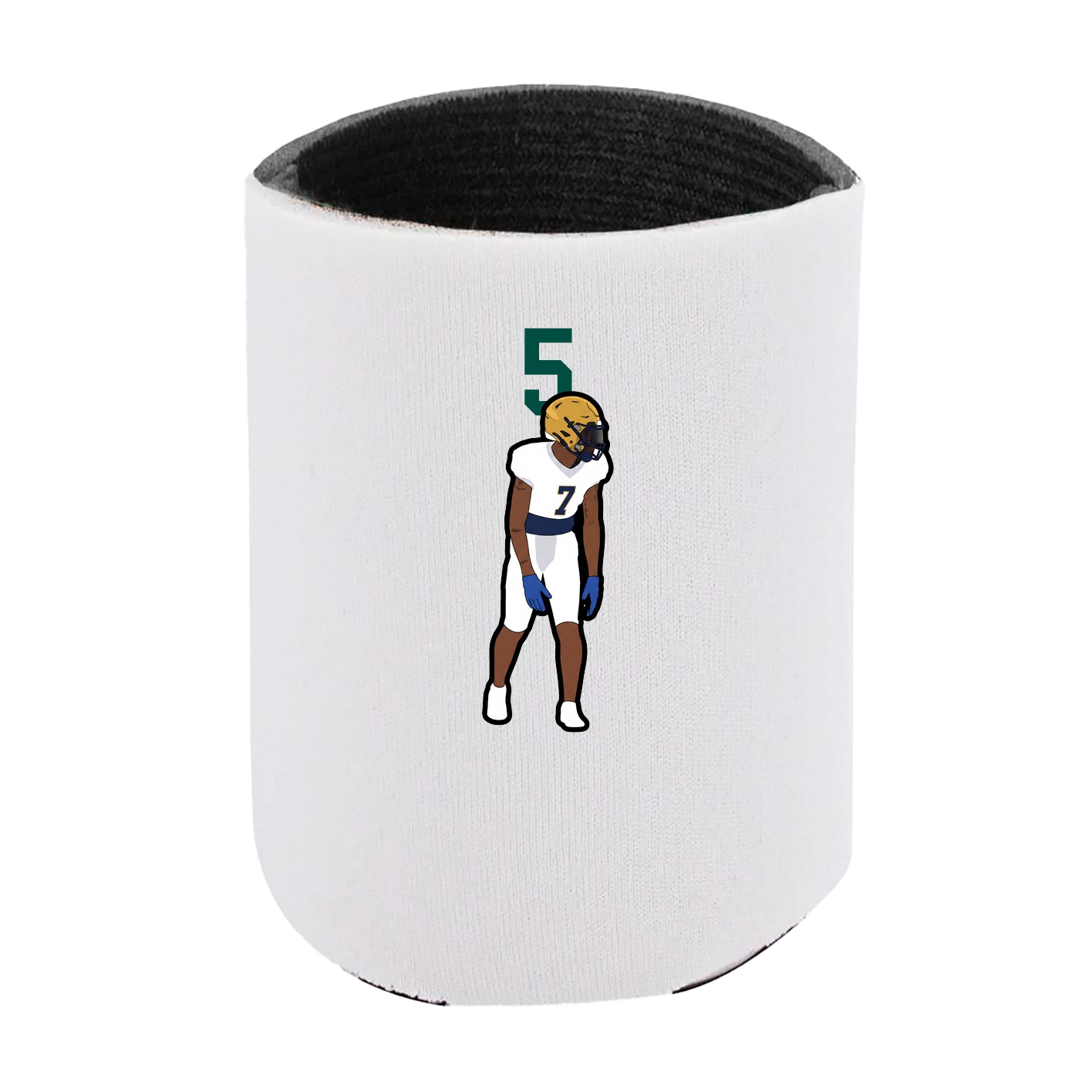 Can Holder — Number Top in White