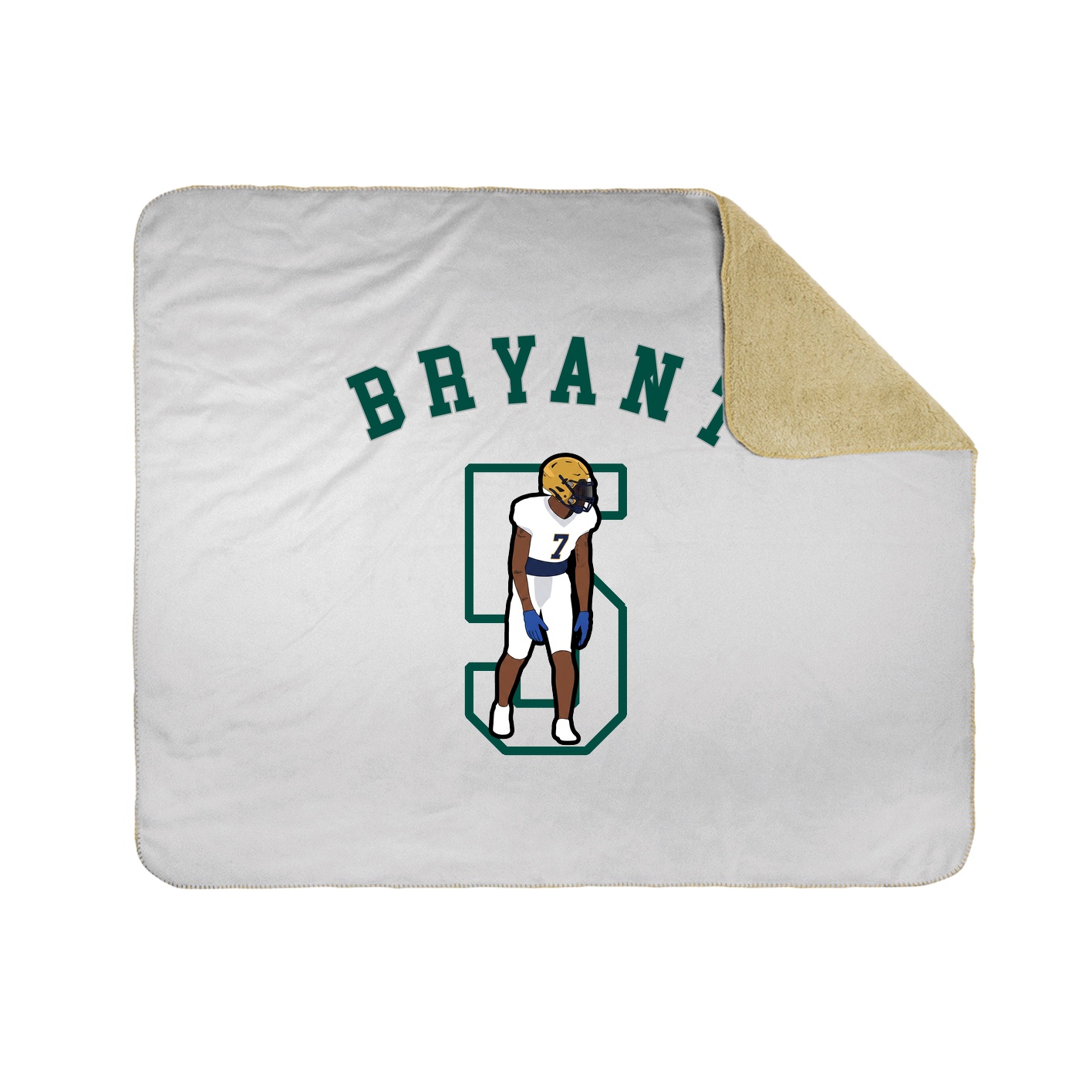 Throw Blanket — Shirsey Arch in White