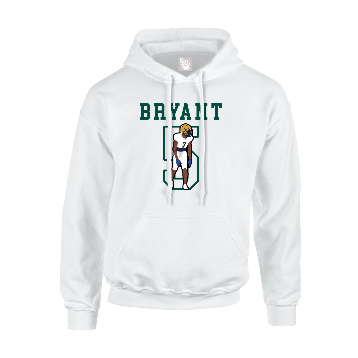Youth Hoodie — Shirsey in White