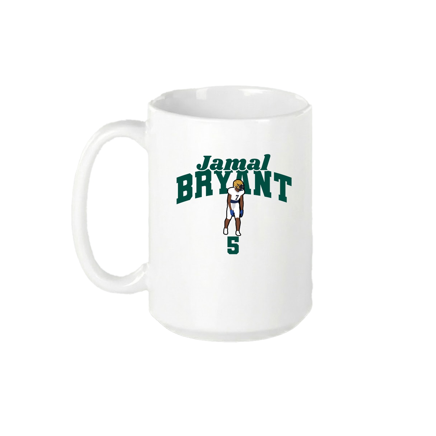 15oz Coffee Mug — Signature Arch in White