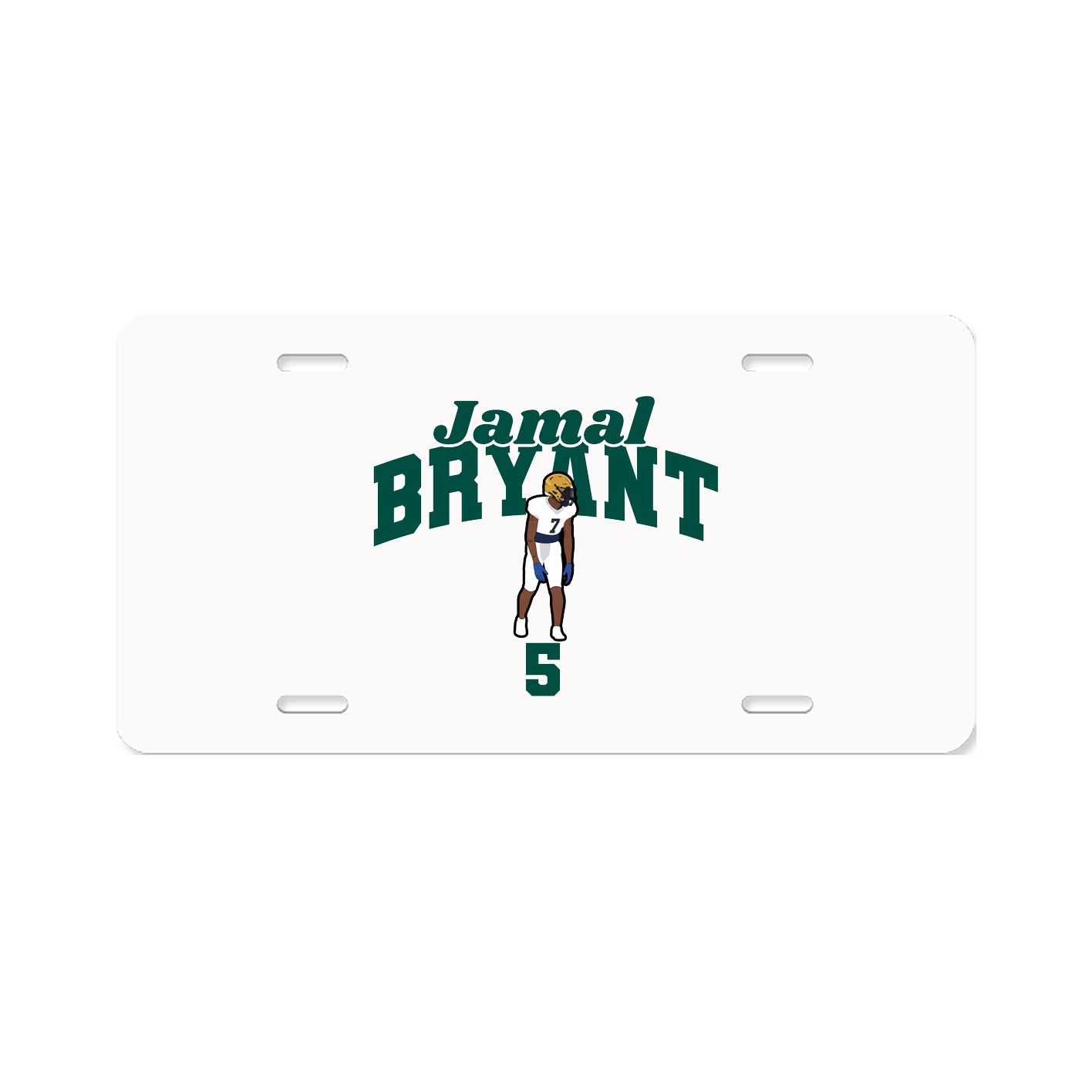 License Plate — Signature Arch in Classic