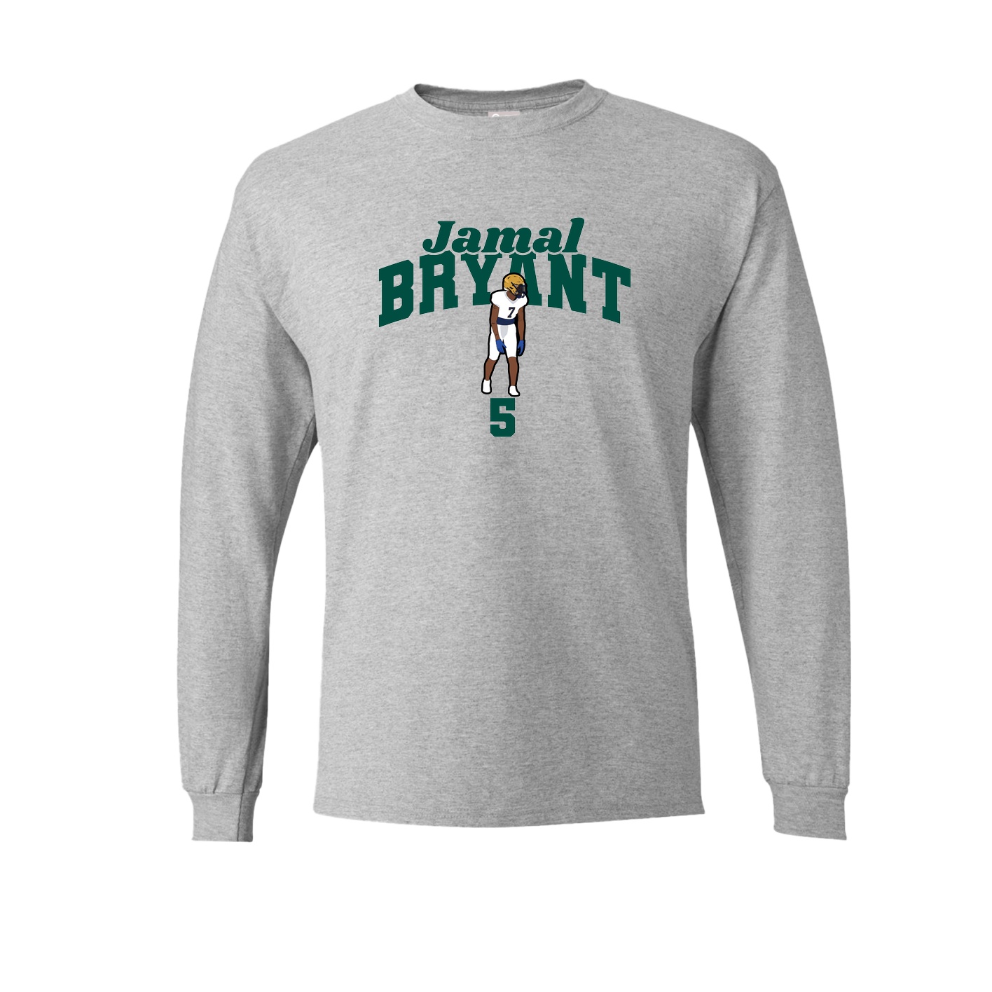 Long Sleeve Tee — Signature Arch in Grey